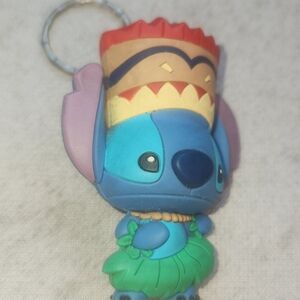 Blue and Green Character Keychain